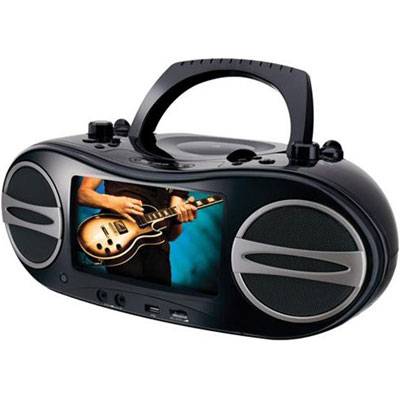DPI BD707B Portable DVD Boombox Stereo System