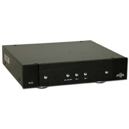 Aton Model DLA2 2 Room Speaker Level Audio Router with IR/RF Option