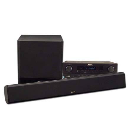 Sherwood 2.1 Theater Package with Receiver, Subwoofer and SpeakerBar