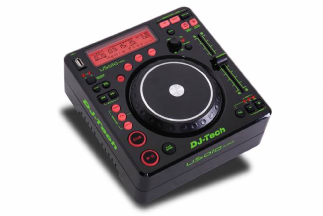 Table Top MP3 DJ Station Scratch Effects-2USB/SD input Pitch+Led Jog