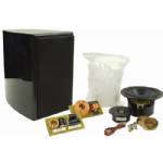 Dayton UA711CBK Speaker Kit Curved Gloss Black