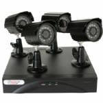 Talos 4-Camera Surveillance Kit with 4 In/Outdoor Cameras