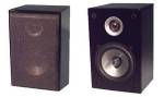 Custom Audio 75 watt Two Way Bookshelf Speaker Pair