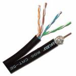Skywalker Signature RG-6 / Cat 5e Siamese Cable RIB Solid Copper 500ft