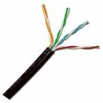 Skywalker Signature Series Cat5e Direct Burial 8-conductor wire, Black, 1000ft