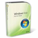 Microsoft Windows Vista Home Basic 64 bit DVD